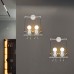 Lampe murale créative pour enfants simple salon moderne chambre lampe de chevet couloir allée escalier lampe en fer forgé