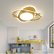 Lampe de chambre à coucher à LED simple plafonnier de chambre d'enfant moderne et chaleureux