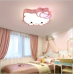 Lampe de chambre pour enfants hellokitty chat dessin animé plafonnier fille princesse chambre Hello Kitty chambre lampe de protection des yeux