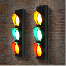 Applique murale de style industriel rétro restaurant café bar allée applique murale décorative créative