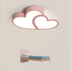 plafonnier led chambre d'amour créatif lampe de protection des yeux