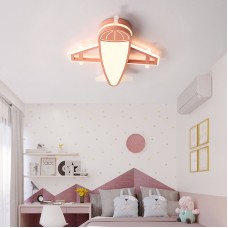 Plafonnier d'avion Acrylique Lumineux Chambre d'enfants Design Creative Cartoon Lampes de chambre à coucher