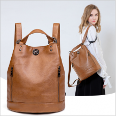 Sacs à main en cuir de mode européenne et américaine sac à dos de voyage de grande capacité