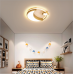 plafonnier led simple et moderne chambre d'enfant personnalité de la lumière lumière de la chambre chaleureuse et romantique