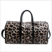 Sac de voyage courte distance, grande capacité, sac de voyage léger, sac à bagages étanche, sac à main imprimé léopard