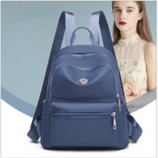 Style coréen à la mode en nylon tissu tout-match sac à dos femme multifonctionnel étanche loisirs de plein air petit sac