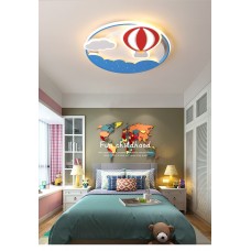 Lampe de chambre de dessin animé pour enfants créative LED plafonnier minimaliste moderne lampe de chambre à air chaud ballon