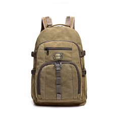 Sac à dos de voyage de loisirs de sac à dos d'extérieur pour hommes rétro