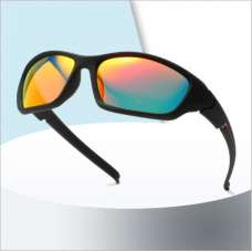 Lunettes de soleil polarisées pour hommes Sports de plein air européens et américains Lunettes de cyclisme Lunettes de soleil de vélo Lunettes de soleil d'équitation