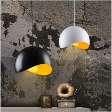 Personnalité simple moderne salle à manger chambre comptoir de bar décoration de la maison éclairage lustre en aluminium à tête unique éclairage