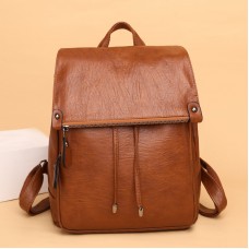 PU cuir souple texture femmes sac à dos grande capacité sac de banlieue mode simple mallette antivol sac de voyage