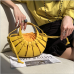 Sac de panier de fleurs coréen à la mode sac de messager d'été frais texture féminine sac de banlieue à la mode