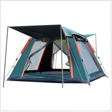 Tente extérieure Tente de camping de plage à ouverture rapide entièrement automatique Tente à quatre côtés de camping multi-personnes étanche à la pluie
