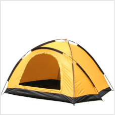 Tente construite à la main tempête de pluie extérieure 3-4 personnes épaissie étanche à la pluie double 2 camping simple camping en plein air