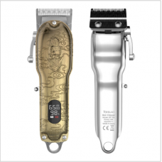 Rétro Earl électrique tondeuse à cheveux salon de coiffure professionnel haute puissance électrique tondeuse LCD numérique tondeuse à cheveux