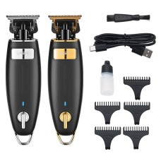 Tondeuse à cheveux en libre-service à domicile, tondeuses électriques professionnelles de salon de coiffure, tondeuses électriques à tête d'huile rétro