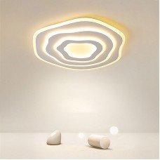 Lampe de chambre à coucher atmosphérique nordique plafonnier de salon rond créatif minimaliste moderne