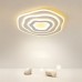 Lampe de chambre à coucher atmosphérique nordique plafonnier de salon rond créatif minimaliste moderne