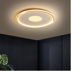  Nouveau plafonnier LED lampe de chambre ronde simple lampe de salon moderne éclairage de luxe ultra-mince nordique