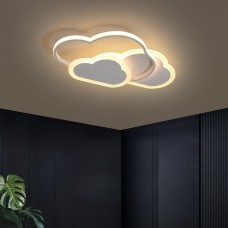 Lampe de chambre d'enfants LED lampe de plafond de chambre nordique dessin animé créatif garçon fille lampe de chambre lampe de nuage