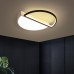 LED chambre lampe moderne minimaliste rond plafonnier atmosphère maison créatif petit salon lampe lampe de chambre
