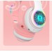 Casque Bluetooth Oreille de chat Casque Bluetooth Casque sans fil Sports 5.0