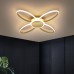 Plafonnier LED personnalité créative maison nordique aluminium chambre lumière simple trèfle à quatre feuilles chambre lumière