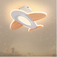 Nouveau led chambre d'enfants lumière créative avion lumière chambre lumière intelligente plafonnier garçon chambre dessin animé protection des yeux lumière