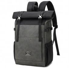 Sac à dos homme sac de voyage simple étudiant cartable sac homme extensible grande capacité ordinateur sac à dos