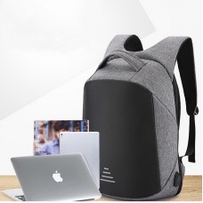 Sac d'ordinateur de port de charge USB anti-vol pour ordinateur de poche, étanche et résistant aux rayures, pour ordinateur portable de 39,6 cm