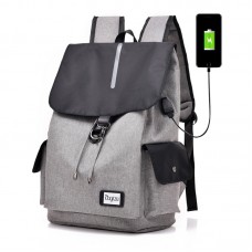 Sac à dos pour ordinateur portable avec port USB et port de chargement USB