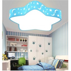 Plafonnier LED Plafonnier avec Étoile et Lune Conception Romantique Led Mur Lumière Enfants Lampe Enfants Lampe pour Salon Chambre Salle De Jeux