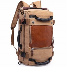 Sac à dos Mode Voyage Unisexe Sac à main bagage à main Weekender Duffle Sac à dos toile sac à dos fit 15.6 pouces pour ordinateur portable