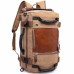 Sac à dos Mode Voyage Unisexe Sac à main bagage à main Weekender Duffle Sac à dos toile sac à dos fit 15.6 pouces pour ordinateur portable
