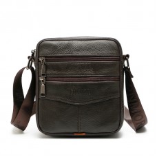 Sac à bandoulière en cuir pour hommes Business Pack Portefeuille Porte-monnaie