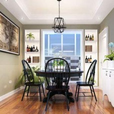 Antique Noir Métal Pendaison Lanterne Bougie Lustre avec 4 E12 Ampoule Prise 160W Peindre